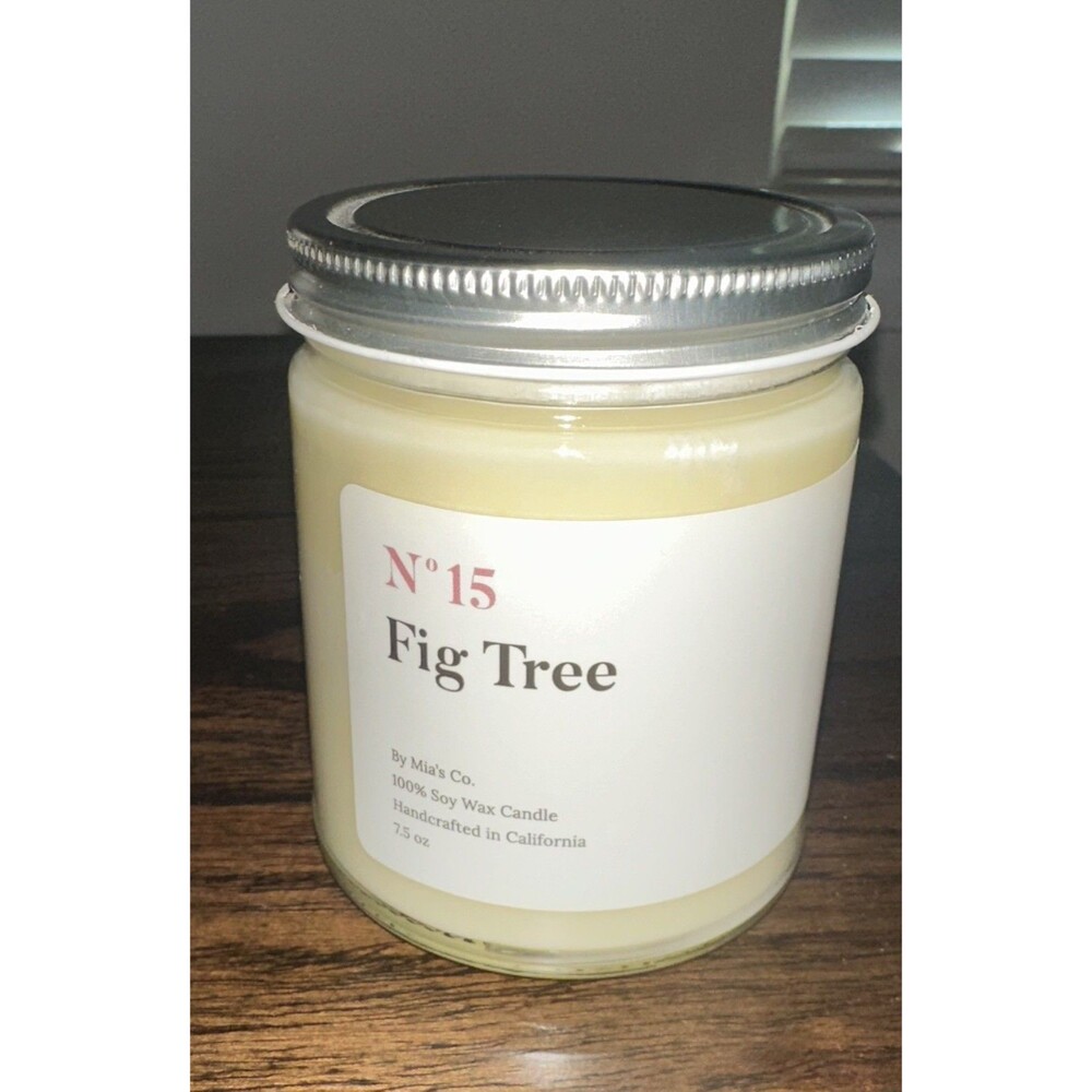 NEW Fig Tree SUMMER scented soy wax candle 7.5 oz - Mia’s Co.